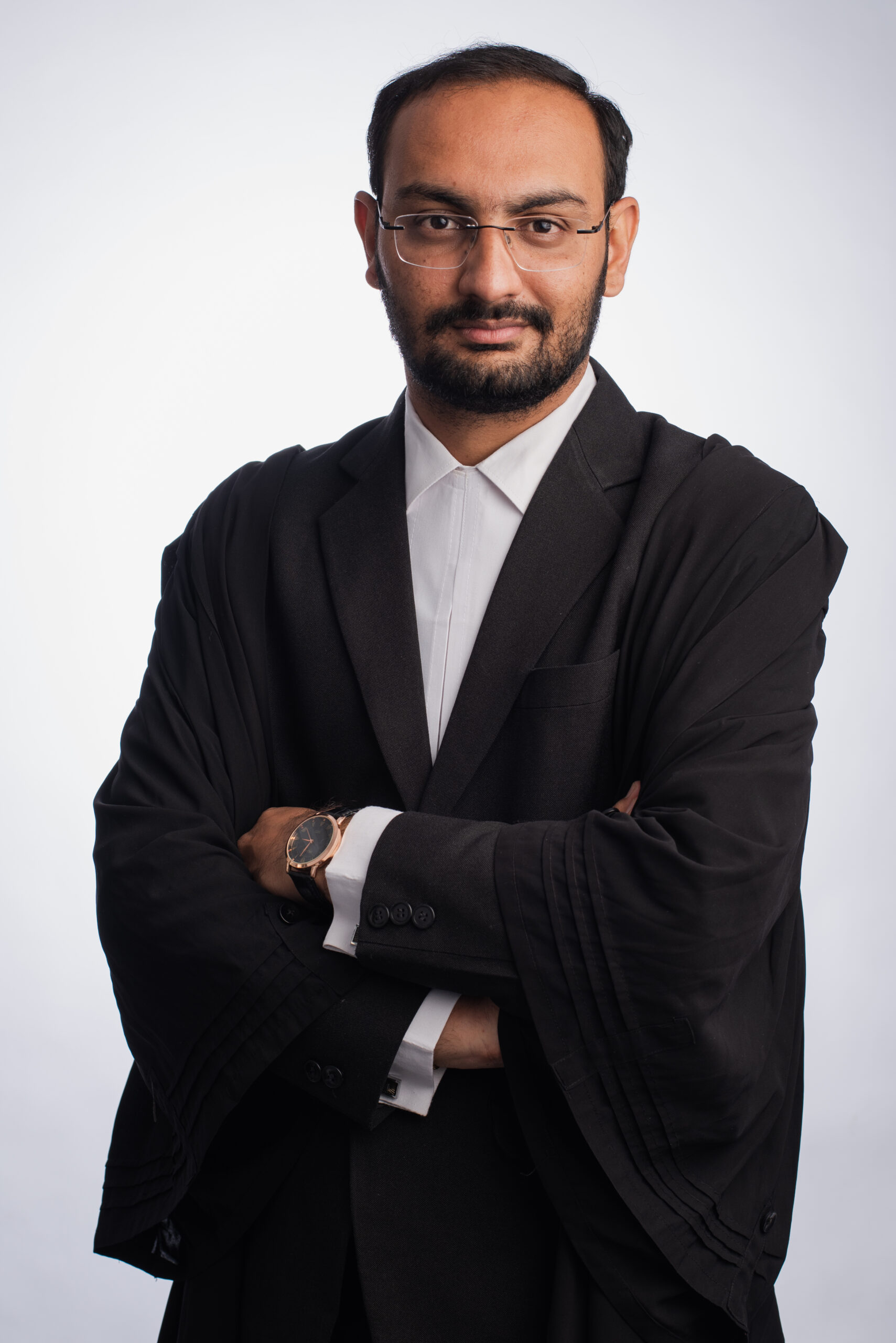 Portrait of Adv. Dhruvik K. Patel, Advocate